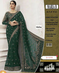 Maria B Saree Wedding Collection 2026 – Heavy Embroidered Net Saree
