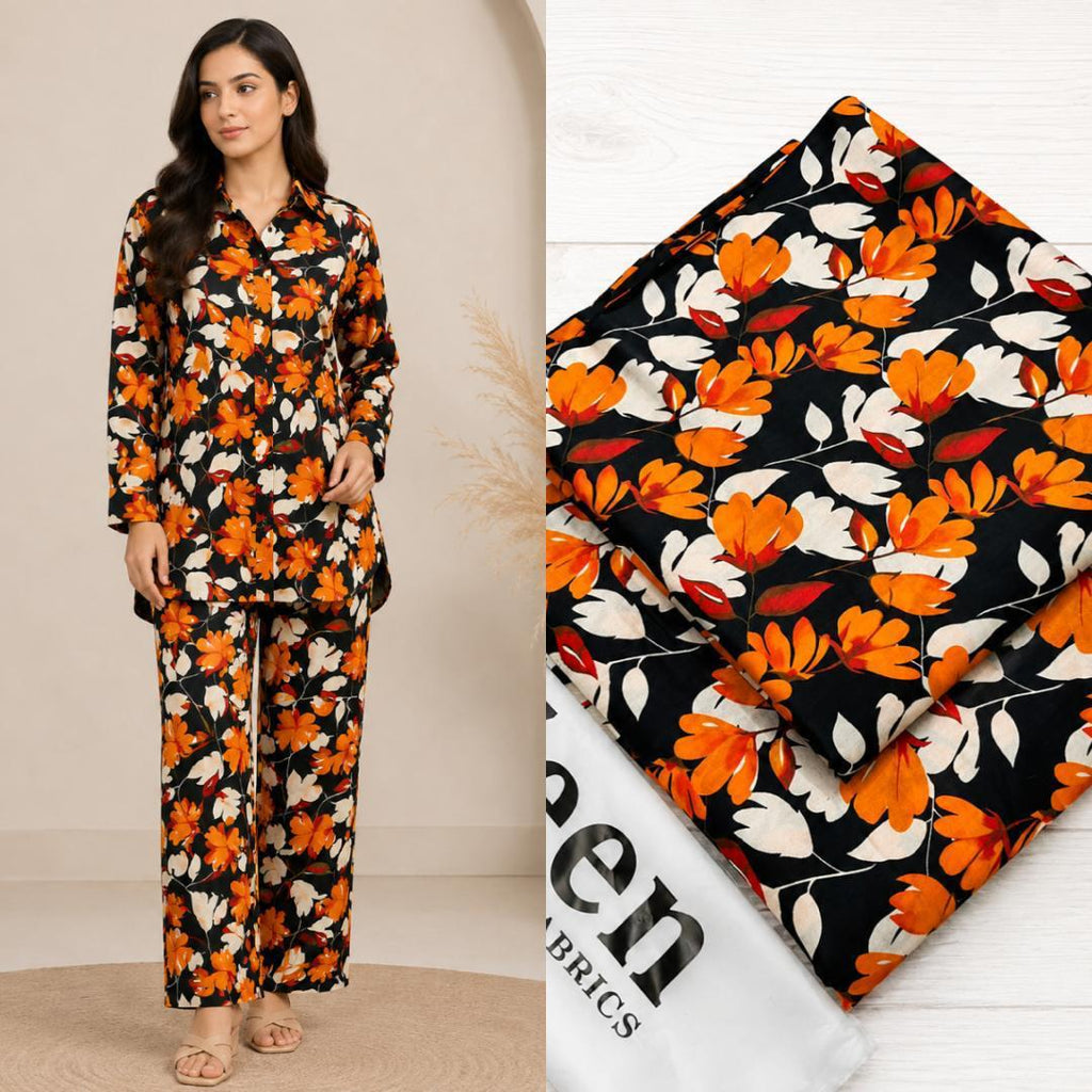 ZEEN Printed Lawn 2 Piece Suit – Premium Summer Collection