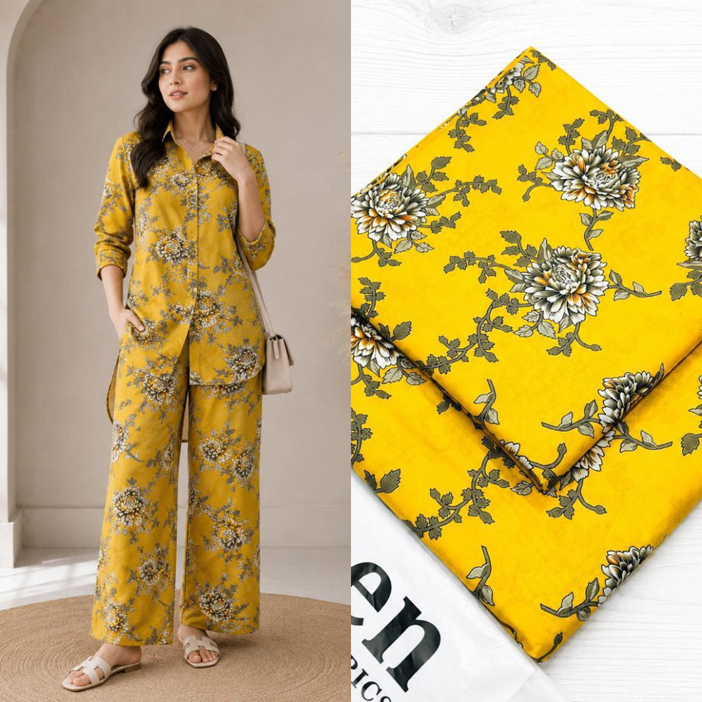 ZEEN Printed Lawn 2 Piece Suit – Premium Summer Collection