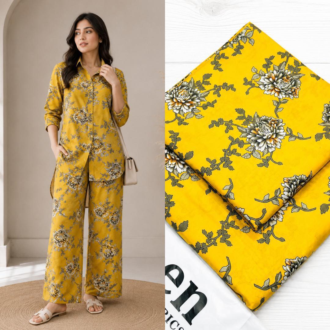 ZEEN Printed Lawn 2 Piece Suit – Premium Summer Collection