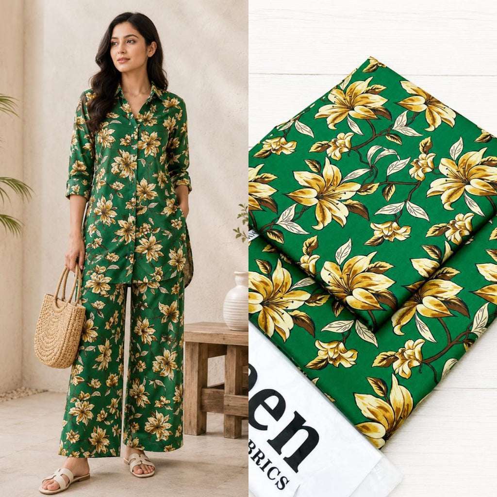 ZEEN Printed Lawn 2 Piece Suit – Premium Summer Collection