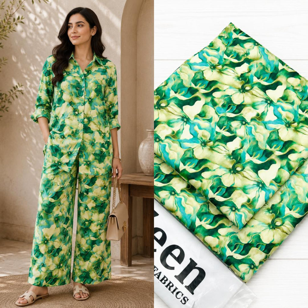 ZEEN Printed Lawn 2 Piece Suit – Premium Summer Collection