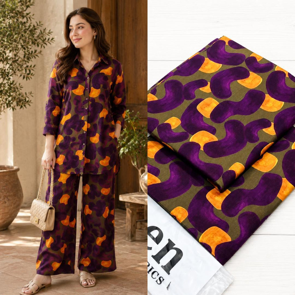 ZEEN Printed Lawn 2 Piece Suit – Premium Summer Collection