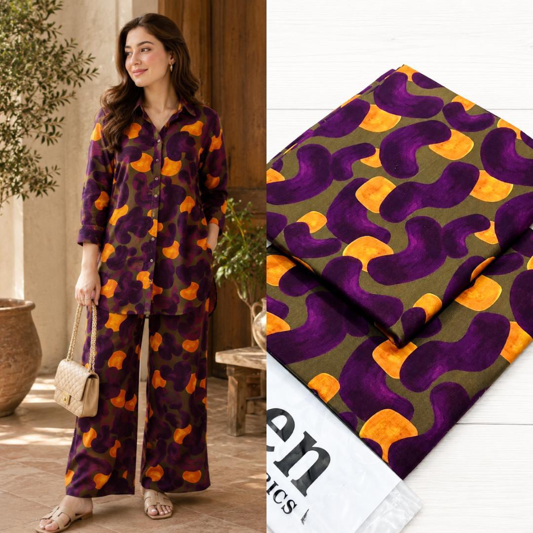 ZEEN Printed Lawn 2 Piece Suit – Premium Summer Collection