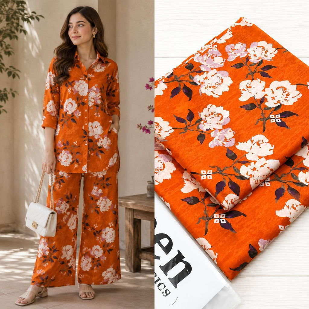 ZEEN Printed Lawn 2 Piece Suit – Premium Summer Collection