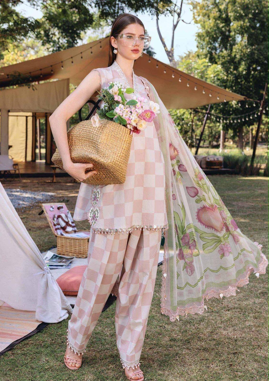 Summer Stock Clearance Sale | Premium Luxury Embroidered 3 Piece Lawn Suit