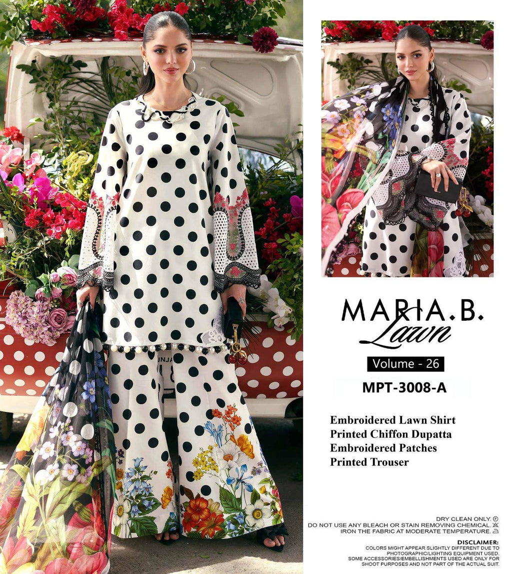 Summer Stock Clearance Sale | Premium Luxury Embroidered 3 Piece Lawn Suit