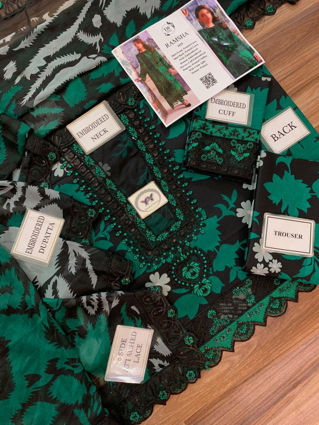 Summer Stock Clearance Sale | Premium Luxury Embroidered 3 Piece Lawn Suit