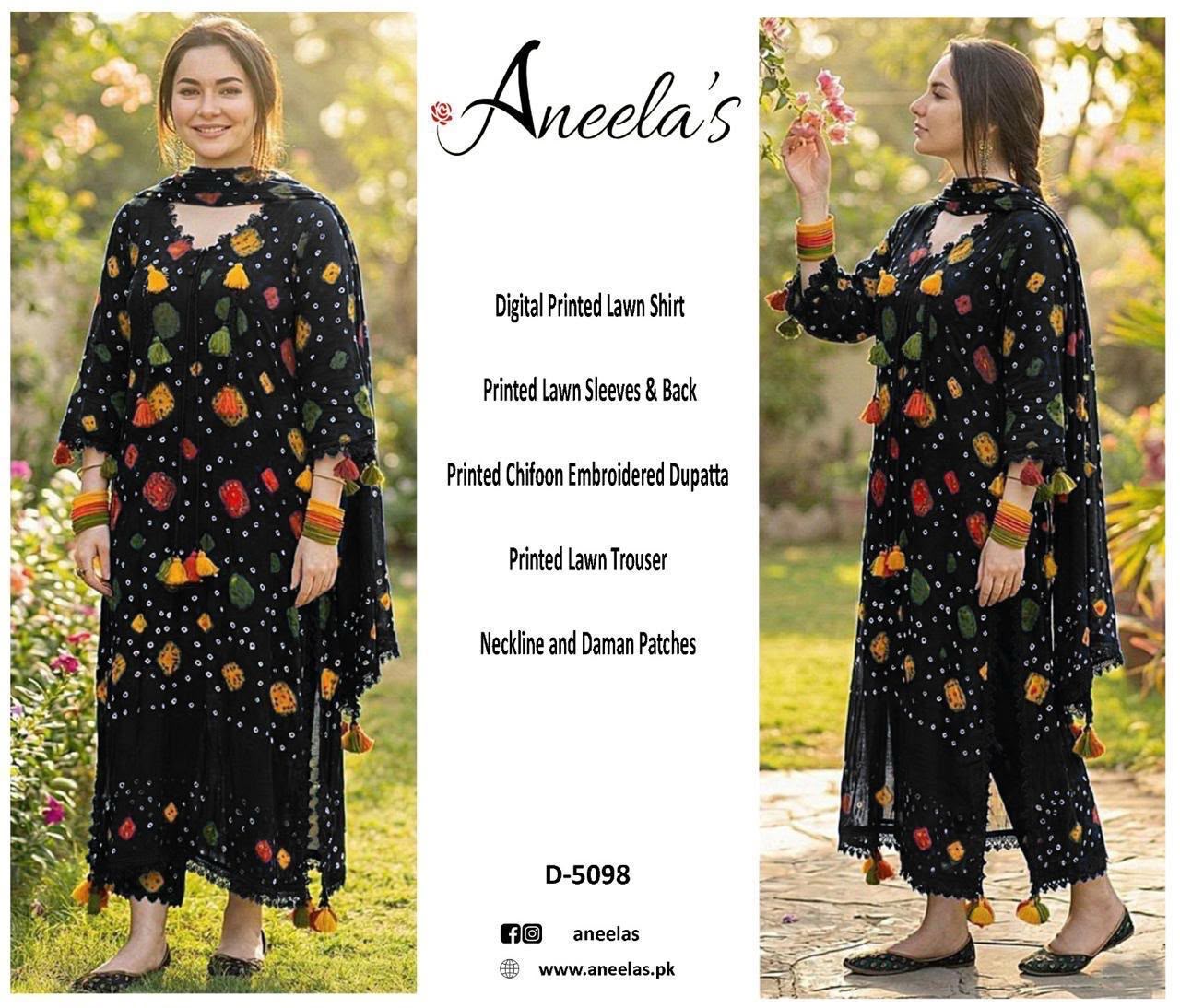 Summer Stock Clearance Sale | Premium Luxury Embroidered 3 Piece Lawn Suit