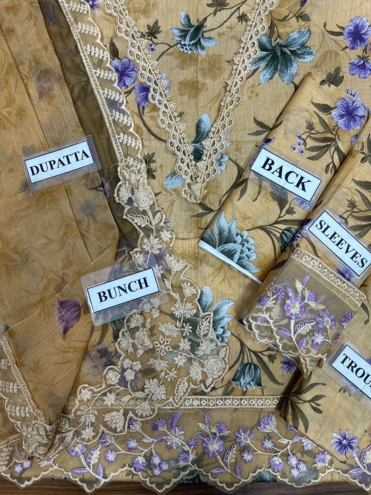 Summer Stock Clearance Sale | Premium Luxury Embroidered 3 Piece Lawn Suit