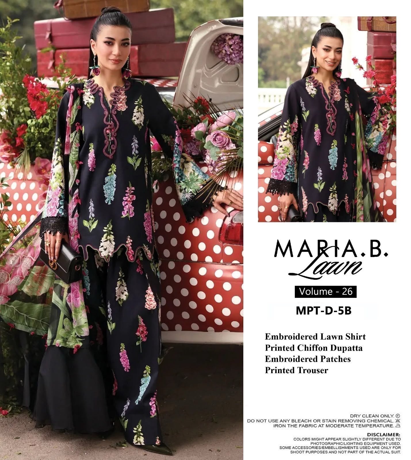 Summer Stock Clearance Sale | Premium Luxury Embroidered 3 Piece Lawn Suit