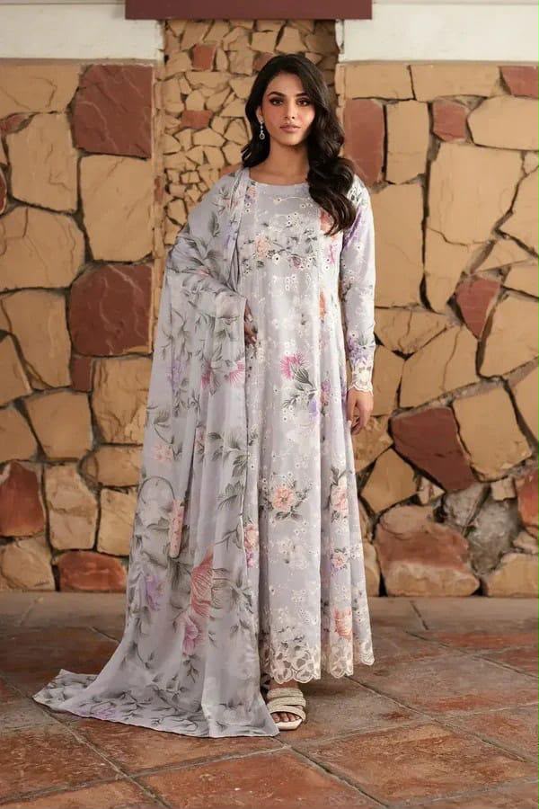 Premium Lawn 3 Piece Embroidered Suit – Code 5149 | Summer Collection 2026