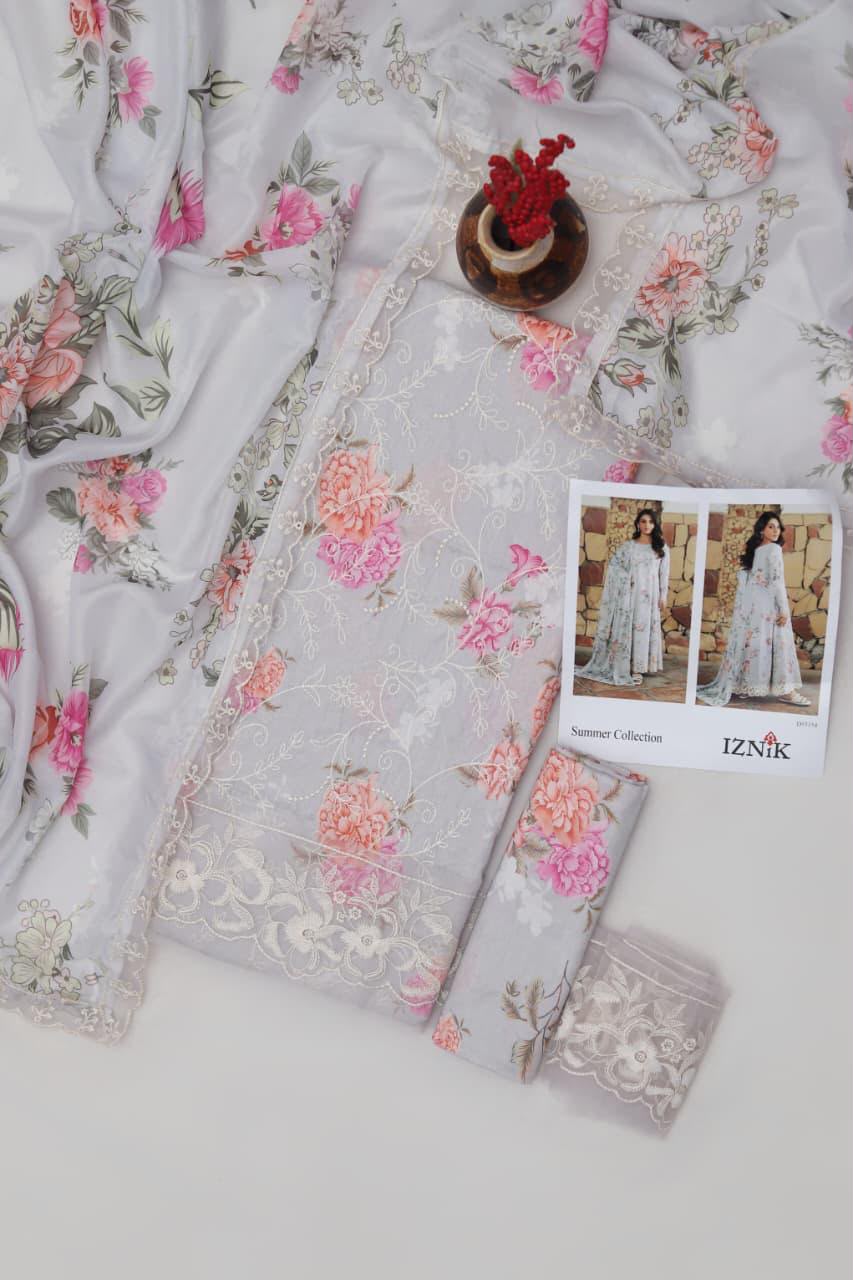 Premium Lawn 3 Piece Embroidered Suit – Code 5149 | Summer Collection 2026