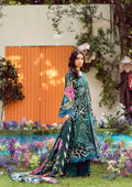 Digital Printed 3 Piece Shamooz Silk Suit with Matching Silk Dupatta