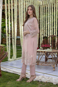 AZURE Replica Unstitched 2 Piece Organza Suit with Satin Silk Trouser