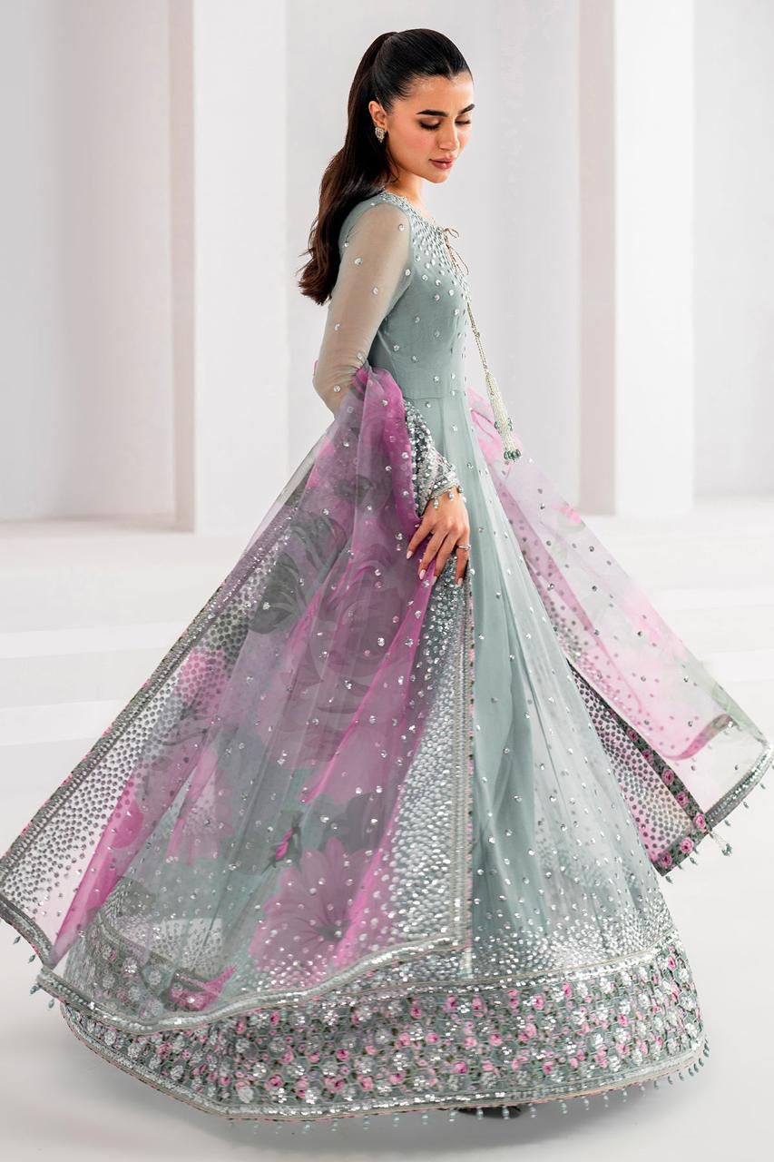 JAZMIN Chiffon Maxi – Luxury Party & Wedding Wear