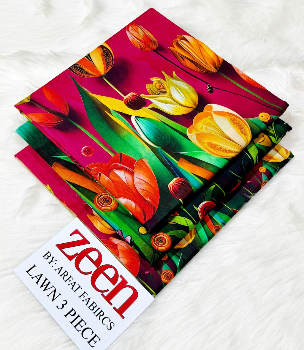 Zeen Lawn 3 Piece Collection