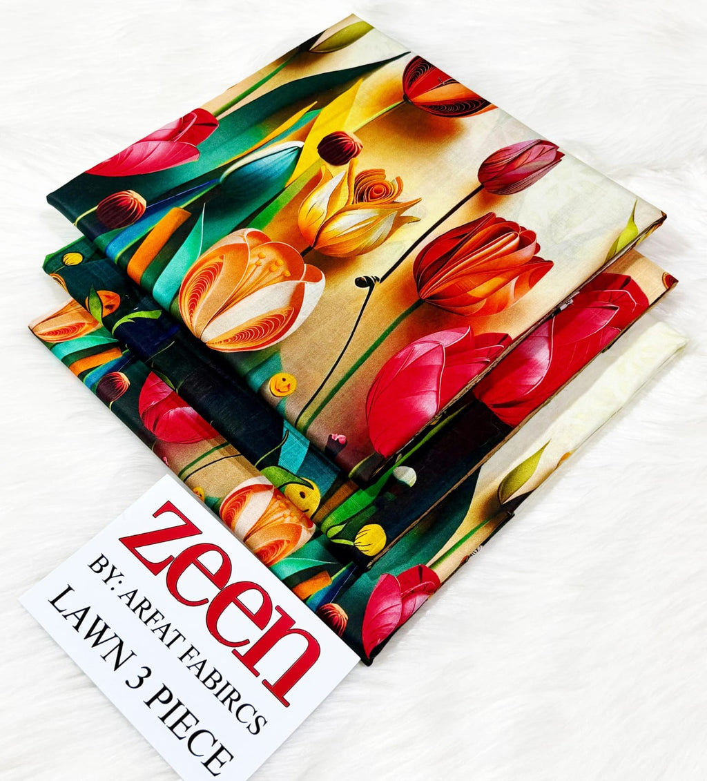Zeen Lawn 3 Piece Collection