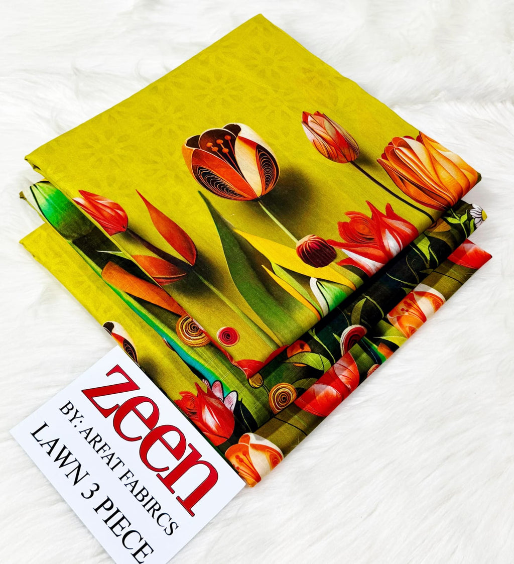 Zeen Lawn 3 Piece Collection