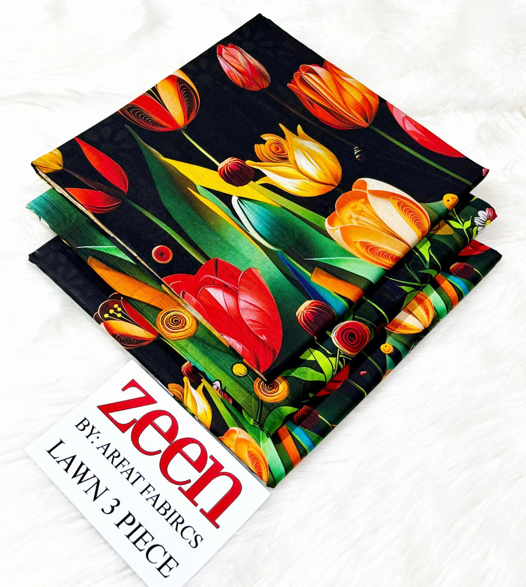 Zeen Lawn 3 Piece Collection