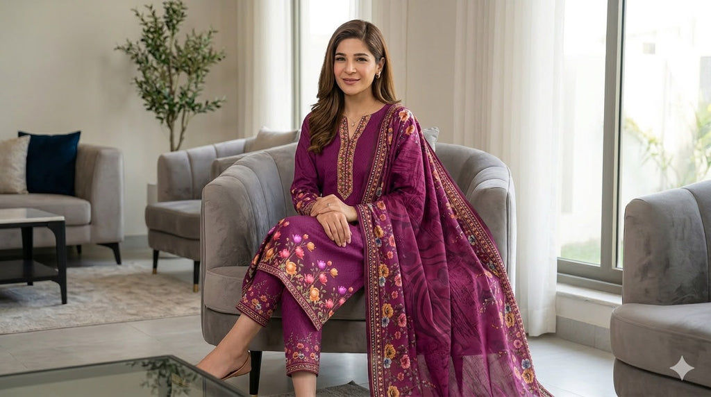 Zeen Lawn 3 Piece Collection