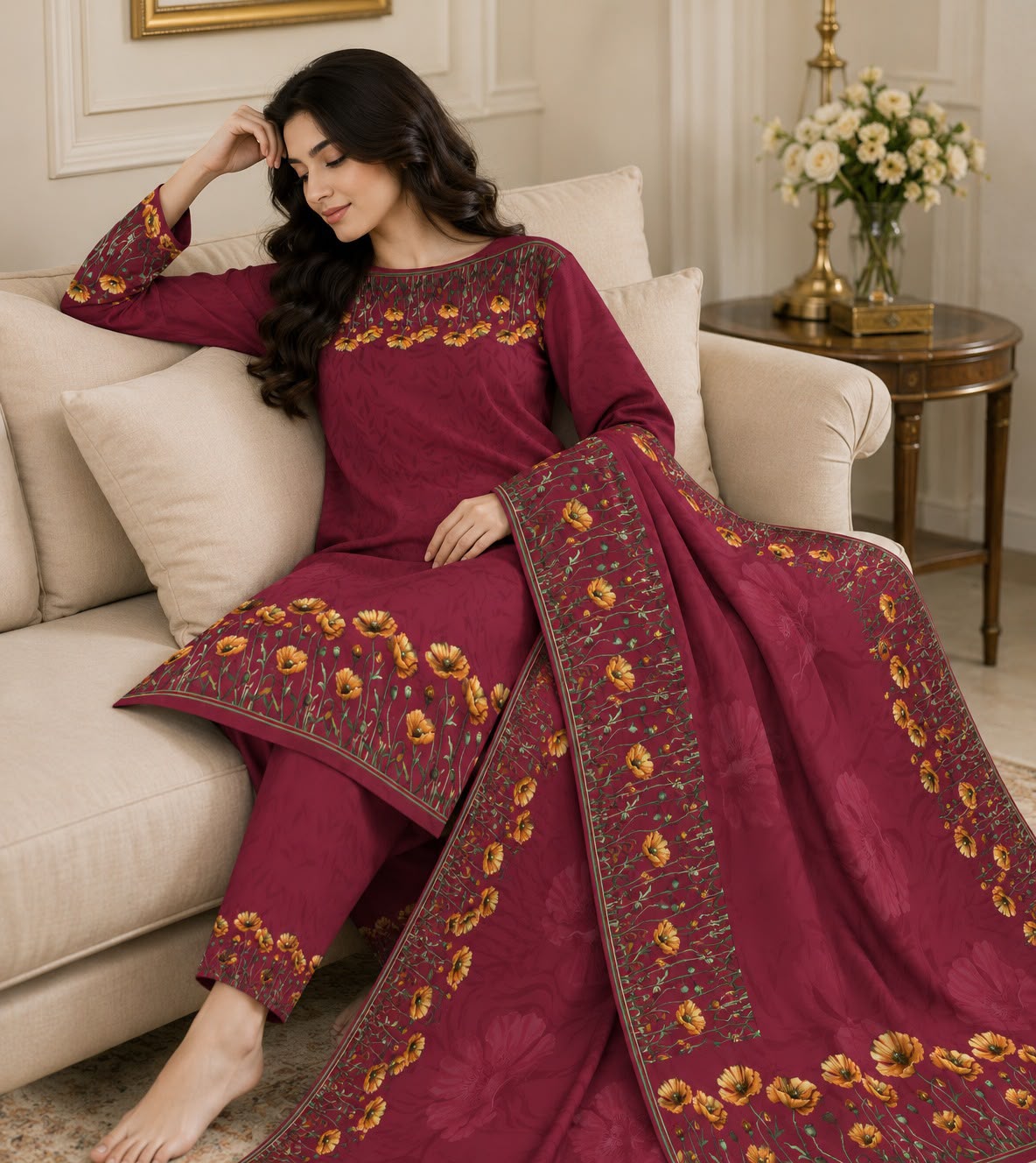 Zeen Lawn 3 Piece Collection