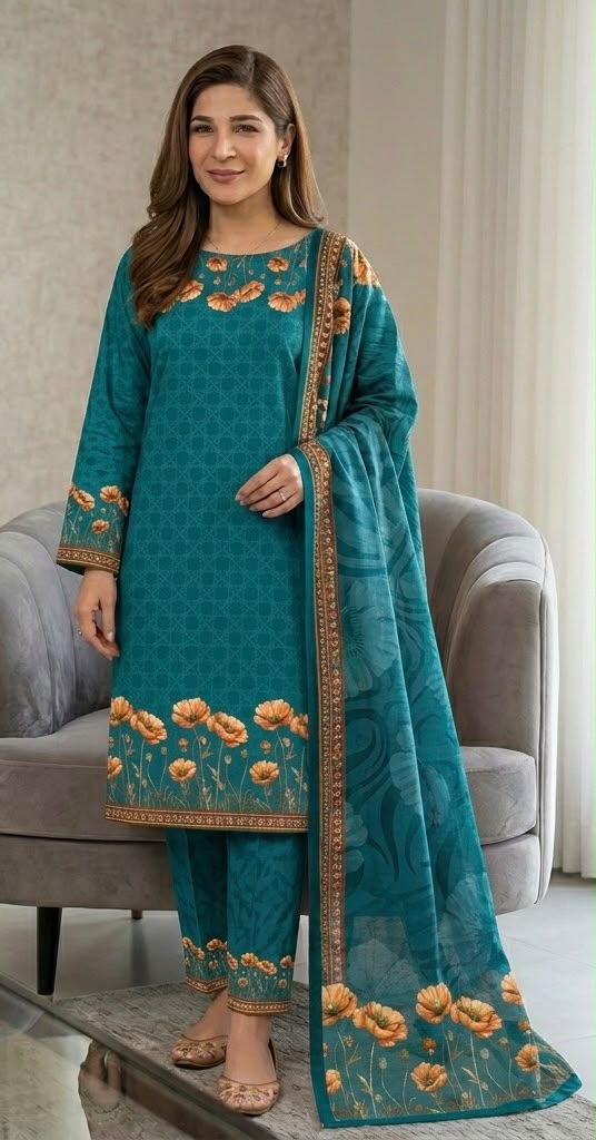 Zeen Lawn 3 Piece Collection