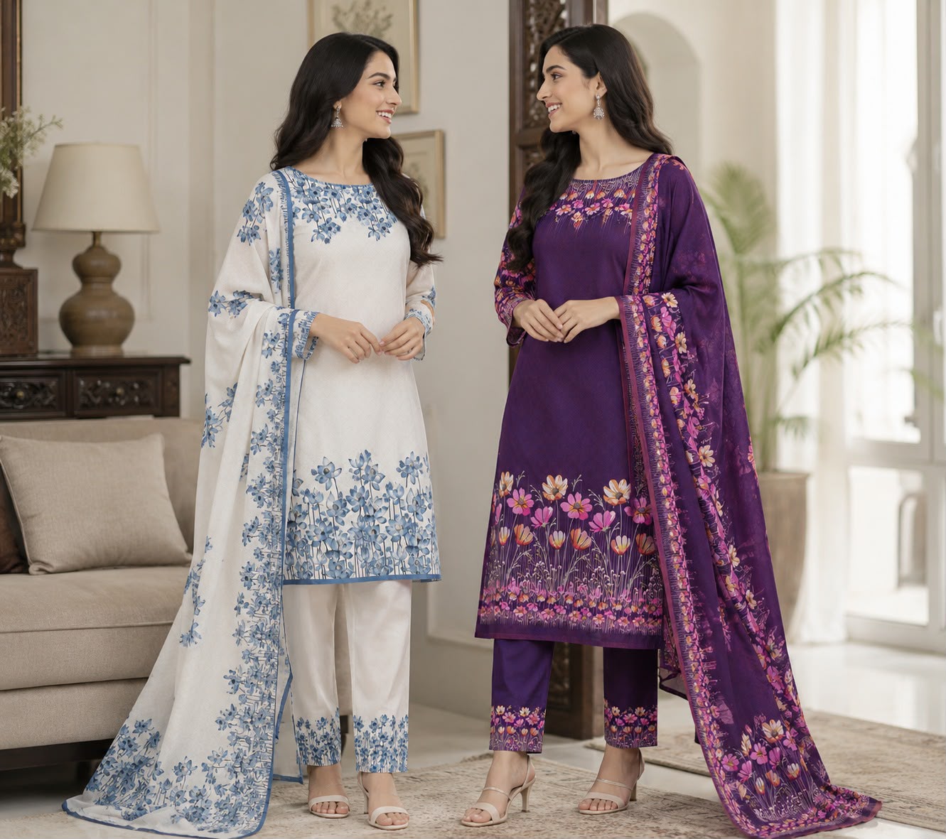 Zeen Lawn 3 Piece Collection