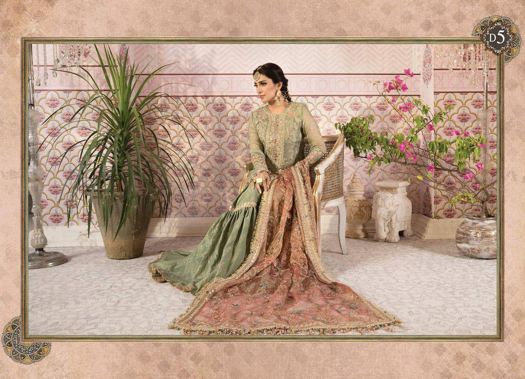 Premium Mysoori Embroidered 3-Piece Suit