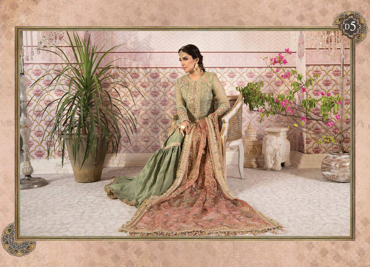 Premium Mysoori Embroidered 3-Piece Suit