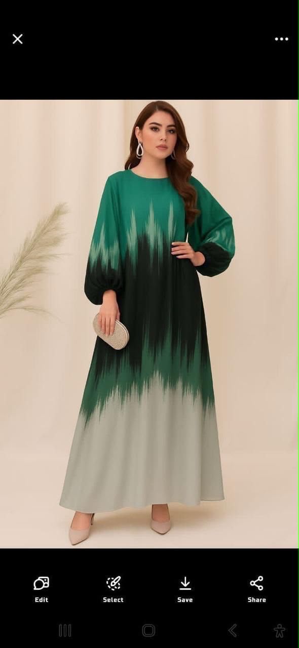 Tie & Dye Digital Printed Shamooz Silk 3 Piece Unstitched Suit