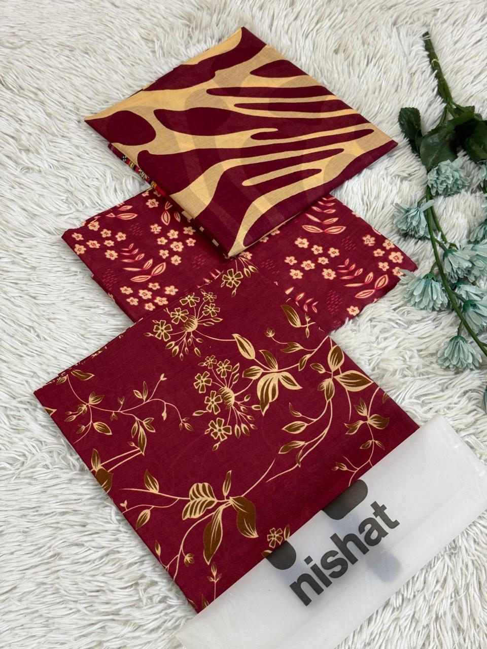 Brand Nishat Printed Lawn 3 Piece Suit – Premium Summer Collection