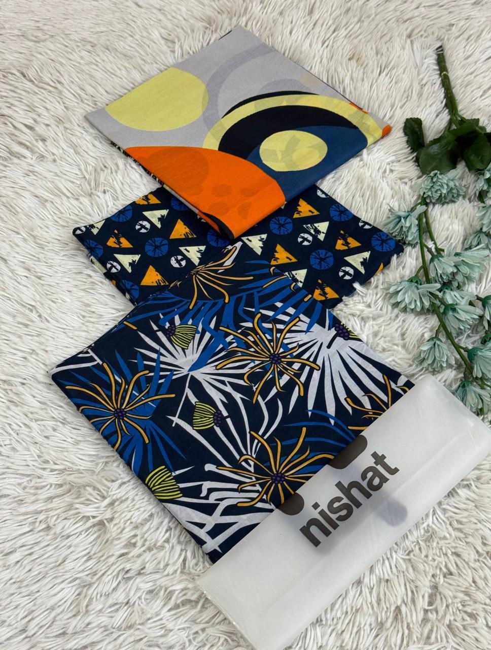 Brand Nishat Printed Lawn 3 Piece Suit – Premium Summer Collection