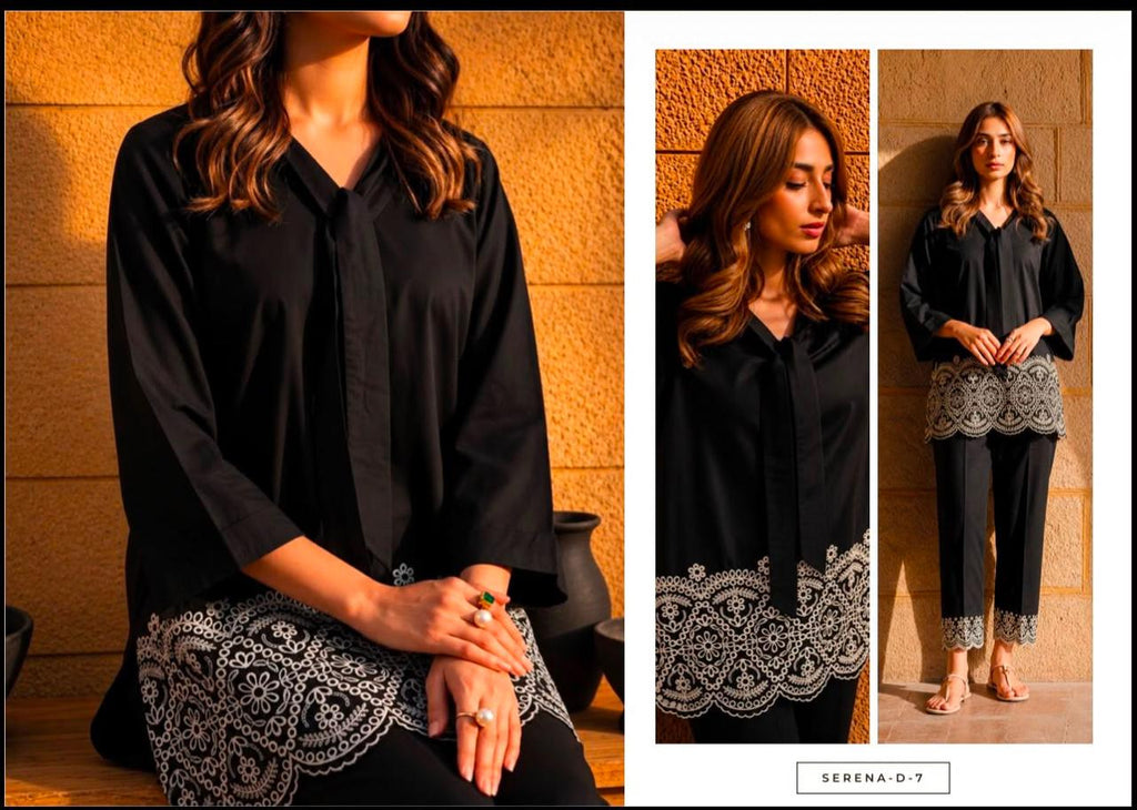 Miswan Embroidered Lawn 2 Piece Unstitched Suit for Women – Premium Summer Collection