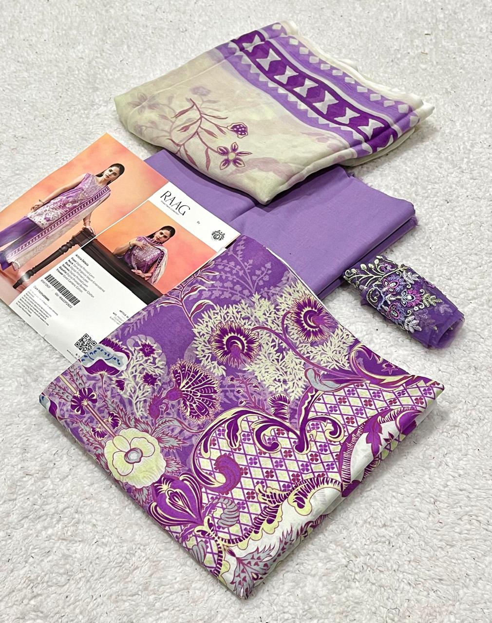Raag by Gul Jee Summer Collection 2026 Digital Printed Lawn 3 Piece Unstitched Suit