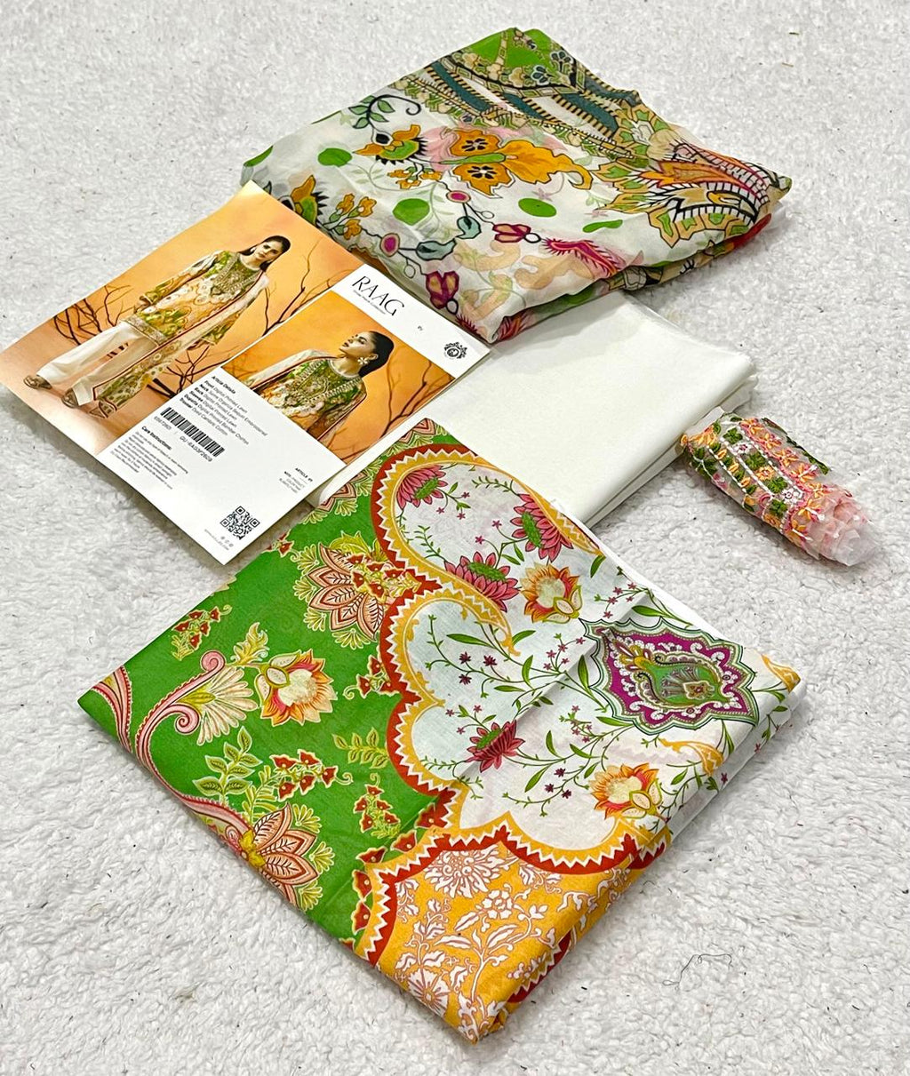 Raag by Gul Jee Summer Collection 2026 Digital Printed Lawn 3 Piece Unstitched Suit