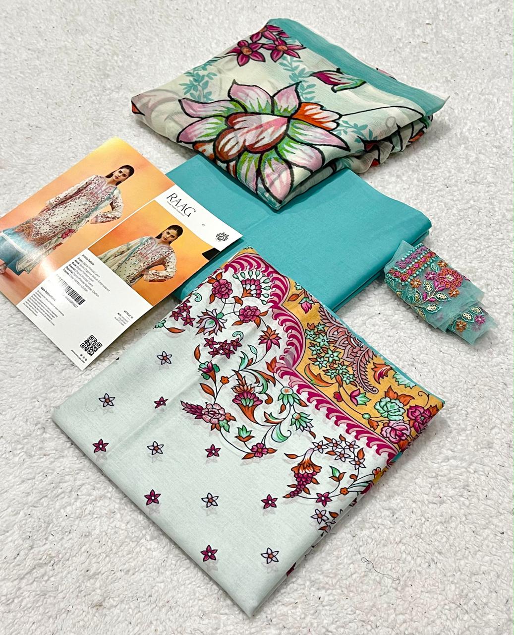 Raag by Gul Jee Summer Collection 2026 Digital Printed Lawn 3 Piece Unstitched Suit