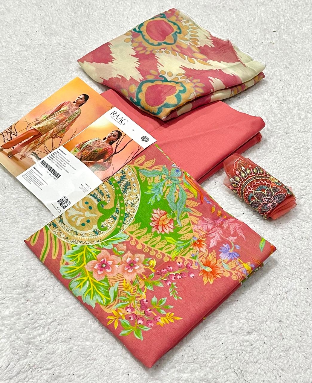Raag by Gul Jee Summer Collection 2026 Digital Printed Lawn 3 Piece Unstitched Suit
