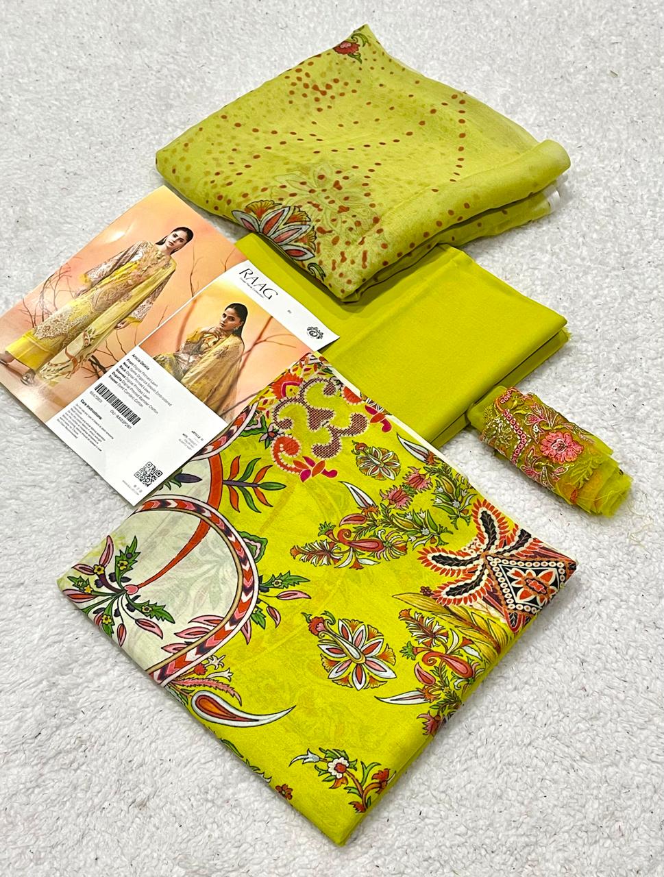 Raag by Gul Jee Summer Collection 2026 Digital Printed Lawn 3 Piece Unstitched Suit