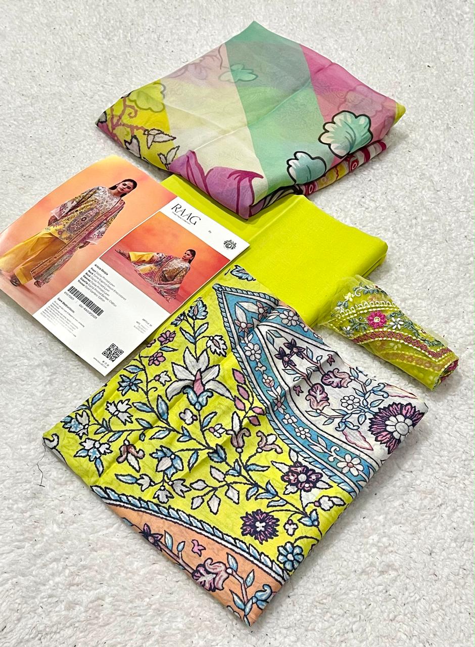 Raag by Gul Jee Summer Collection 2026 Digital Printed Lawn 3 Piece Unstitched Suit