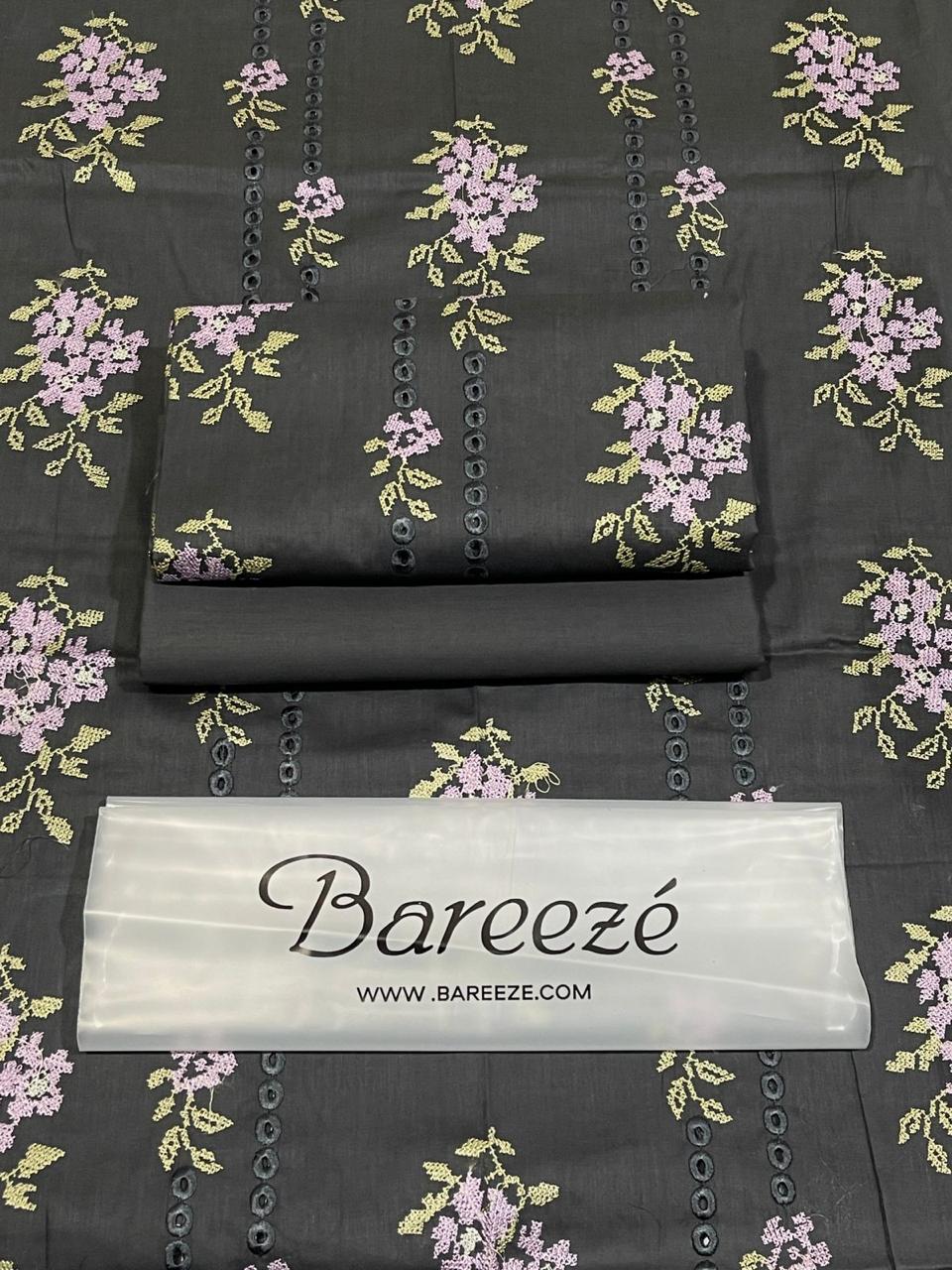 Bareeze Embroidered Lawn 2 Piece Unstitched Suit for Women – Summer Collection 2026
