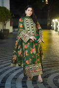 Aneela Silk Collection 2026 – 3 Piece Unstitched Embroidered Silk Suit for Women
