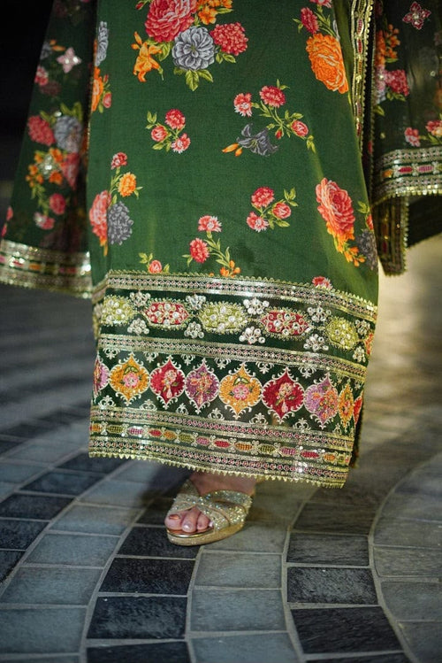 Aneela Silk Collection 2026 – 3 Piece Unstitched Embroidered Silk Suit for Women