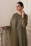 Premium Chiffon Sequence Embroidered Unstitched 3 Piece Suit