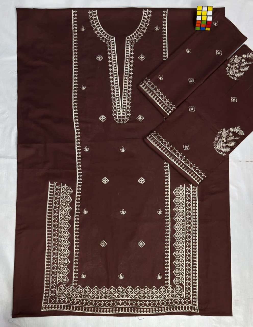 Hussain Rehar 5272 2 Piece Embroidered Airjet 2 piece Lawn Suit