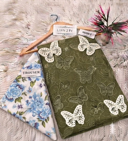 Bonanza Airjet Lawn Embroidered 2-Piece Suit – Summer Collection 2026
