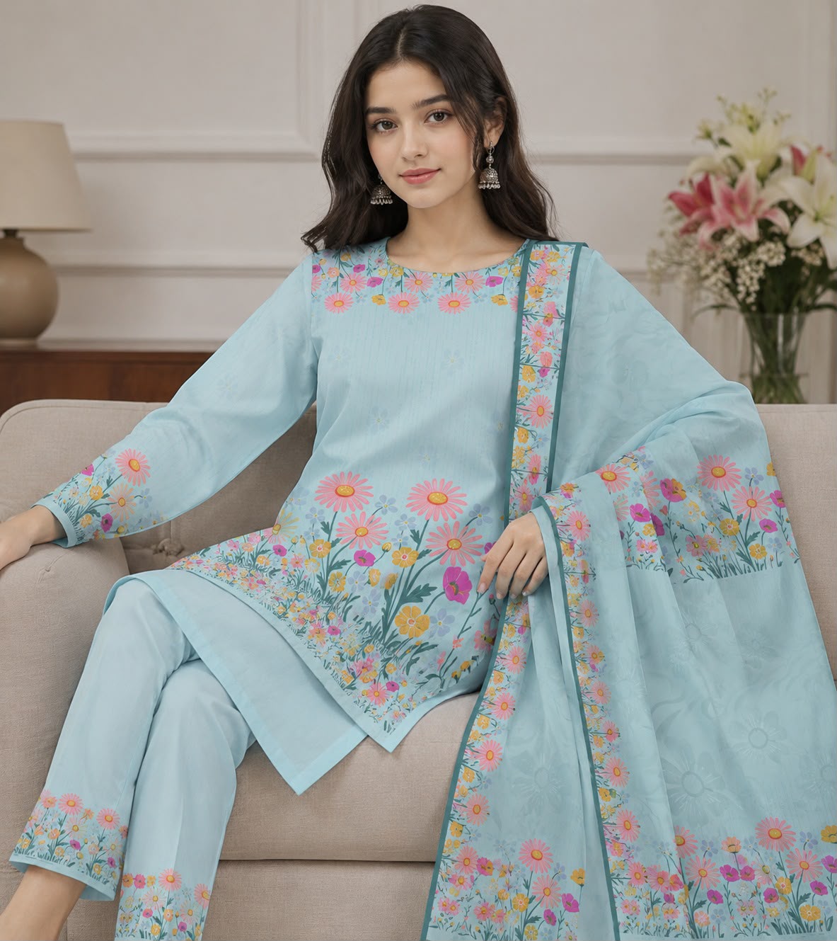 Zeen Lawn 3 Piece Collection